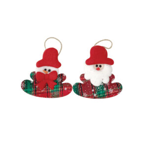 Χριστουγεννιάτικο λούτρινο κρεμαστό