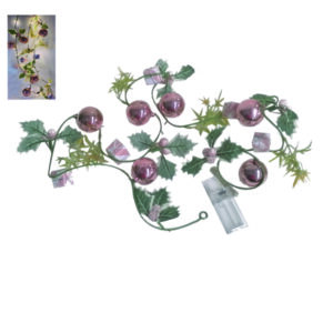 Διακοσμητική γιρλάντα με λαμπάκια 190cm