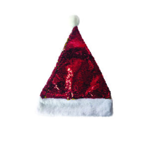 Χριστουγεννιάτικος σκούφος με πούλιες