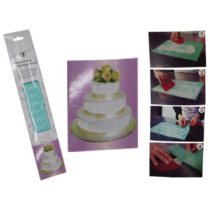 Σιλικονούχα βάση για δημιουργία δαντέλας από ζαχαρόπαστα