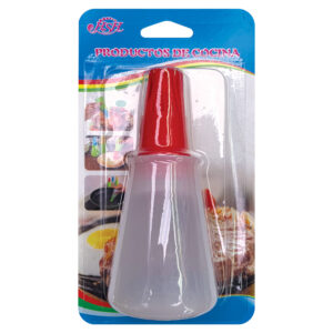 Πινέλο σιλικόνης με δοχείο σε διάφορα χρώματα