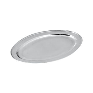 Μεταλλικός δίσκος σερβιρίσματος οβάλ 40,64cm