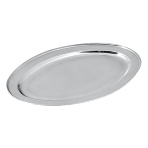 Μεταλλικός δίσκος σερβιρίσματος οβάλ 45,72cm