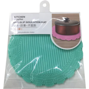 Σετ 2 αντιολισθητικά σουπλά Φ16cm για σκεύη