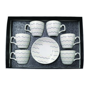 Σετ 6 φλυτζάνια με πιατάκια