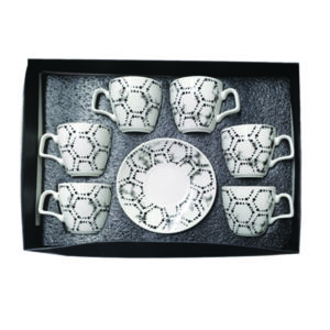 Σετ 6 φλυτζάνια με πιατάκια