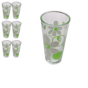 Σετ 6 γυάλινα ποτήρια νερού