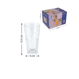 Σετ 6 γυάλινα ποτήρια νερού 29cl