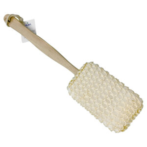 Σφουγγάρι μπάνιου με ξύλινη λαβή