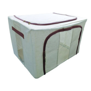 Θήκη αποθήκευσης υφασμάτινη με παράθυρο 40x 50x 33cm