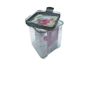 Πλαστικό φαγητοδοχείο με κλιπς