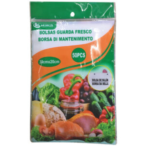 Σετ 50 σακούλες τροφίμων 30x20cm