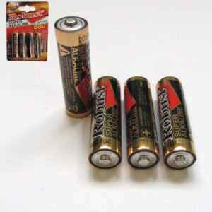 Συσκευασία 4 αλκαλικές μπαταρίες ΑΑ-R6