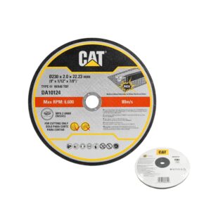 CAT Τροχός κοπής inox 230x2mm σετ:5τεμ. DA10124 (τιμή/τεμ)