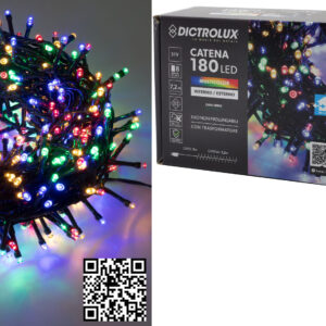 180 λαμπάκια πολύχρωμα 2m