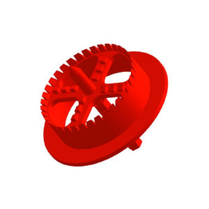 Φρέζα πλαστική στηρίγματων θερμοπρόσοψης Φ67mm