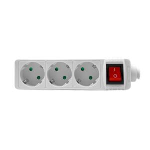 GEYER Πολύπριζο με διακόπτη 2m 3 θέσεις GNBK03A