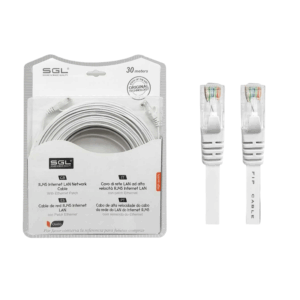 Καλώδιο δικτύου Ethernet - Πλακέ - A8P8C - 30m - 096476