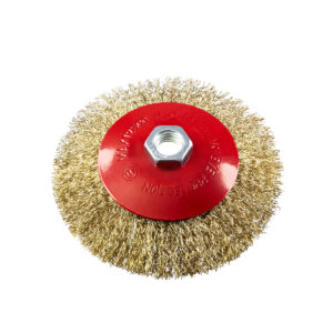 RAIDER Συρματόβουρτσα γωνιακού τροχού στρογγυλή 125ΜΜ M14 171131