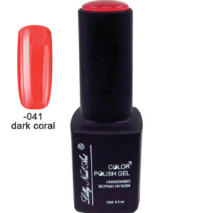 Ημιμόνιμο τριφασικό μανό 12ml - Dark coral