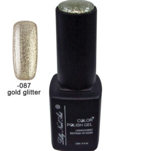 Ημιμόνιμο τριφασικό μανό 12ml - Gold glitter