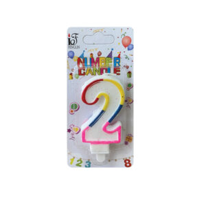 Κερί γενεθλίων αριθμός 2