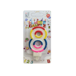 Κερί γενεθλίων αριθμός 8