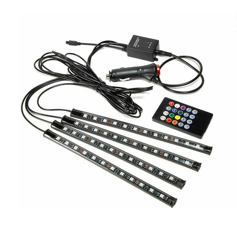 Σετ φωτισμού καμπίνας αυτοκινήτου LED RGBW - R-D19101-M12 - 110017
