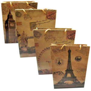 Χάρτινη τσάντα-σακούλα δώρου 14x11,5cm