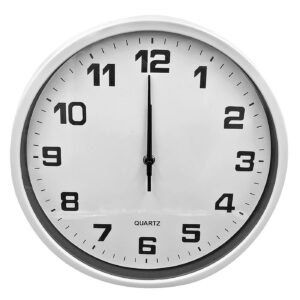 Ρολόι Τοίχου Λευκό 30cm Homie 322017