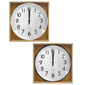 Ρολόι Τοίχου με 3d Αριθμούς ø30cm Homie 322039