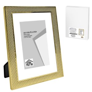 Κορνίζα Ατσάλινη με Χρυσή Πλέξη 13x18cm Homie 322074