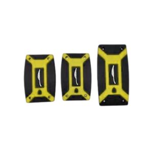 Διακοσμητικά καλύμματα πεντάλ αυτοκινήτου - R-G31111-3 - 120717 - Yellow