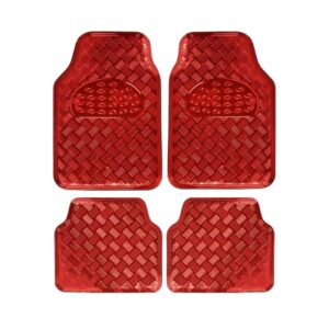 Πατάκια αυτοκινήτου - Celebrity Car - 016 - 4pcs - 122292 - Red