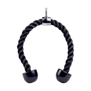 Σχοινί τροχαλίας διπλής λαβής για εκγύμναση τρικεφάλων - 70cm - 80234 - 150516