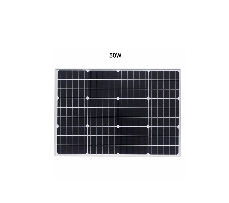 Μονοκρυσταλλικό ηλιακό πάνελ - Solar Panel - 50W - 676128 - Image 3