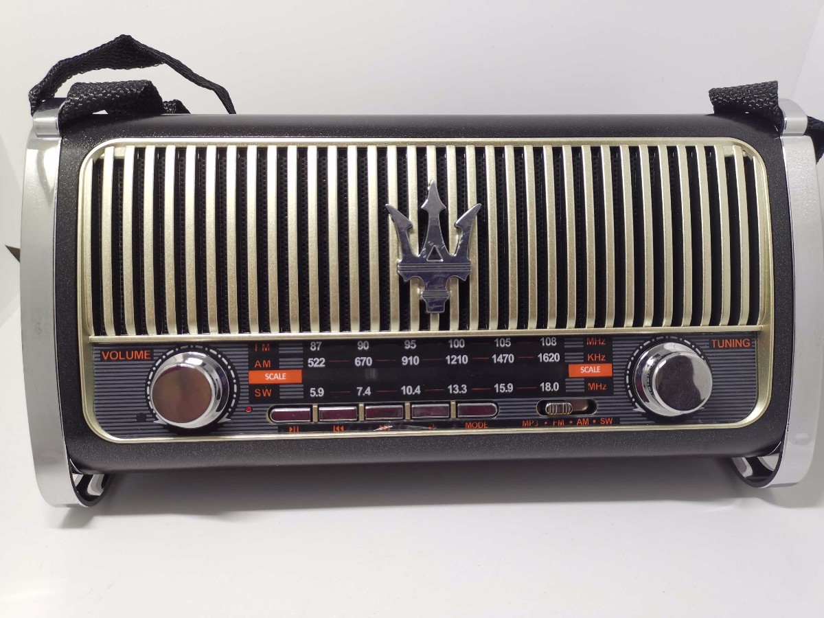 Επαναφορτιζόμενο ραδιόφωνο Retro - M523BT - 865235 - Image 4