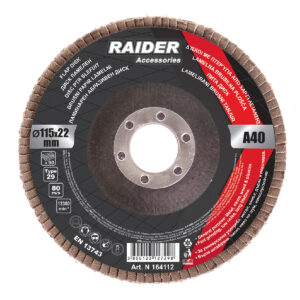 RAIDER Δίσκος φυλλαράκι Φ115 Α100 164104