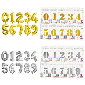 Μπαλόνι Μεταλλιζέ Αριθμός Γενεθλίων Αριθμός=81cm Homie 3770