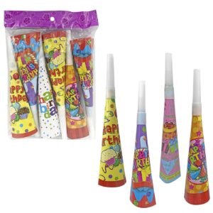 Χάρτινη Κόρνα για Πάρτυ σετ=6τεμ 20cm Homie 3729