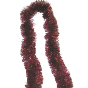 Κόκκινη Χριστουγεννιάτικη γιρλάντα 200εκ φ10εκ