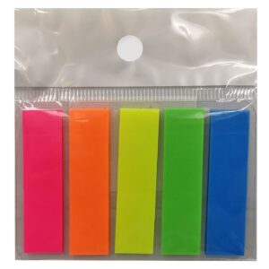 Αυτοκόλλητοι Σελιδοδείκτες πακ=125φ 4,4x1,2cm JustNote 38237