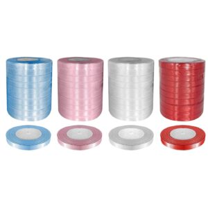 Κορδέλα Λεπτή Σατέν Μονόχρωμη 23mx1cm JustNote 39193