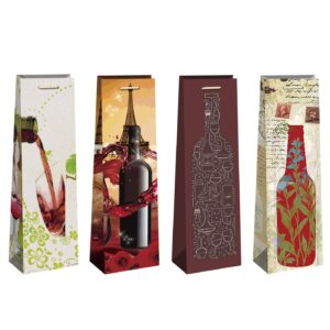 Τσάντα Δώρου Χάρτινη Κλασσική Ποτών (35cm) 35x11x8cm JustNote 39196