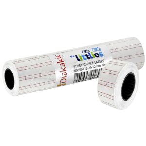 Ετικετάκια Τιμών ρολό=500τεμ 2,1x1,2cm JustNote 39414