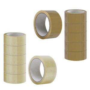 Ταινία Συσκευασίας 48mm Καφέ-Διάφανη 48mmx66m JustNote 3987