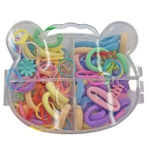 Λαστιχάκια Μαλλιών σετ σε Κουτί Γατούλα 10x9cm 4teen4ty 401416