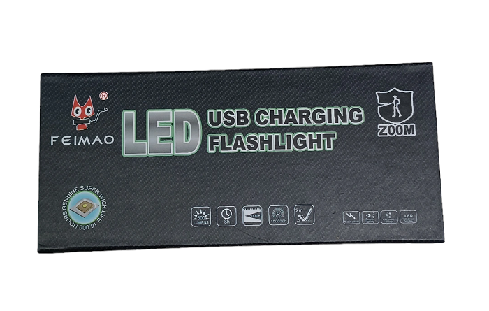 Επαναφορτιζόμενος φακός LED - 6525-TG - 200095 - Image 3
