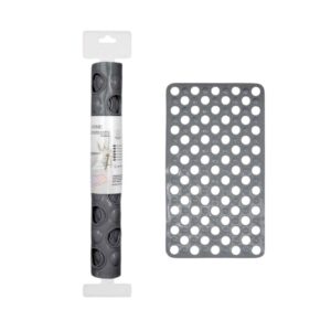 Αντιολισθητικό πατάκι μπάνιου - M0831 - 36x66cm - Grey - 21082