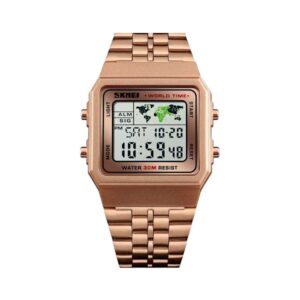 Ψηφιακό ρολόι χειρός – Skmei - 1338 - Rose Gold